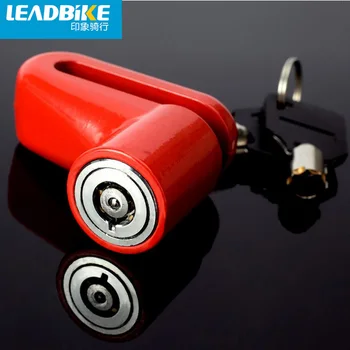 

Leadbike Portable Mini Anti-theft Disc Disk Brake Lock Security Lock for Scooter Bike Bicycle Lock Motorcycle Scooter Two Keys