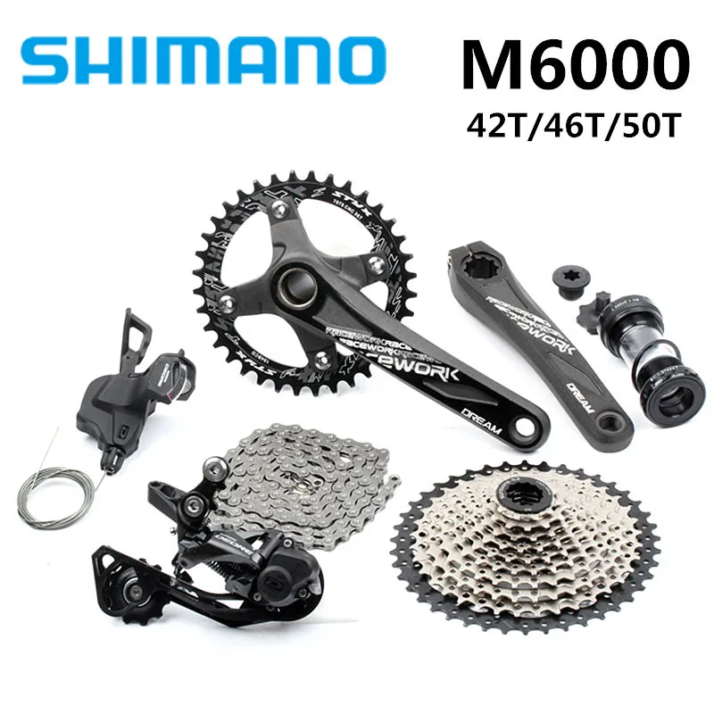SHIMAN0 M6000 SRAM NX Groupset 1x11 10 s Groupset MTB GX 170 172.5 175 مللي متر دراجة هوائية جبلية عدة دراجة انتقال دراجة أجزاء