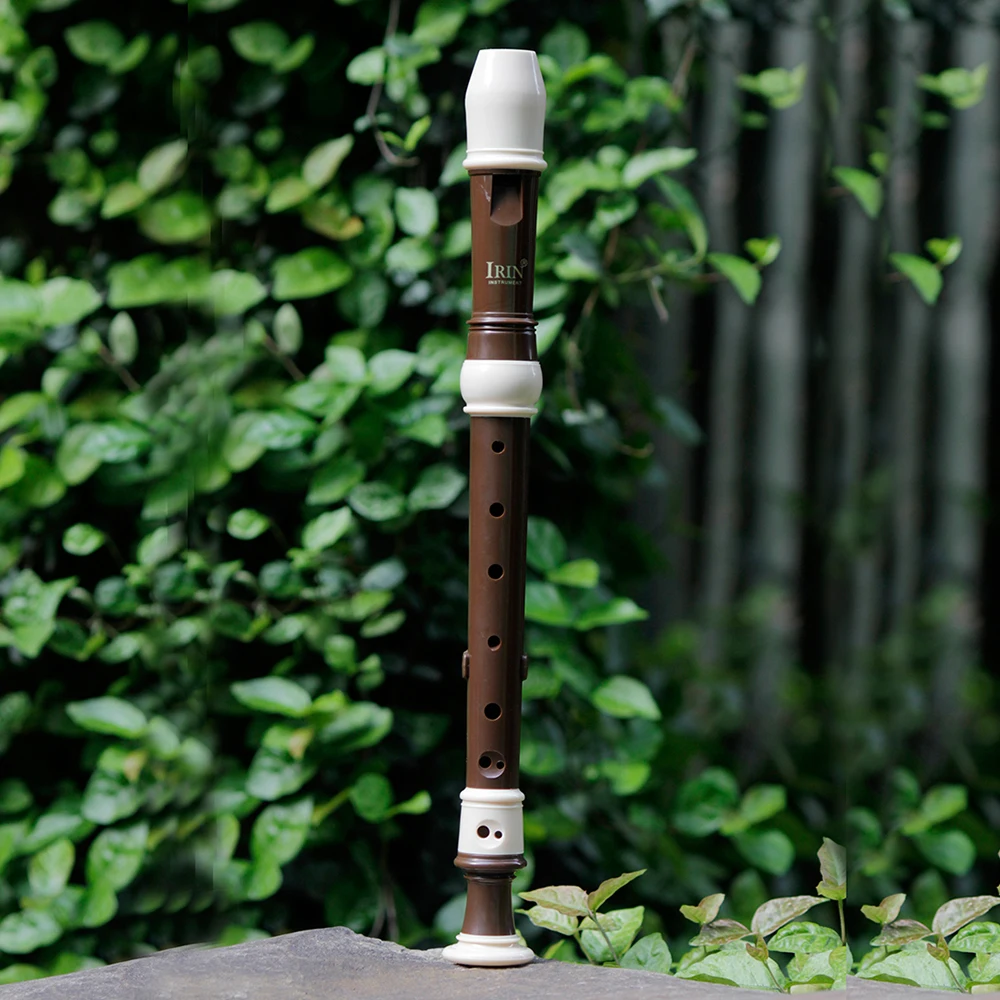 

IRIN Alto Recorder 8 Hole Recorders Instrument Detachable with Finger Rest and Carrying Bag Classroom Wind Musical Instruments