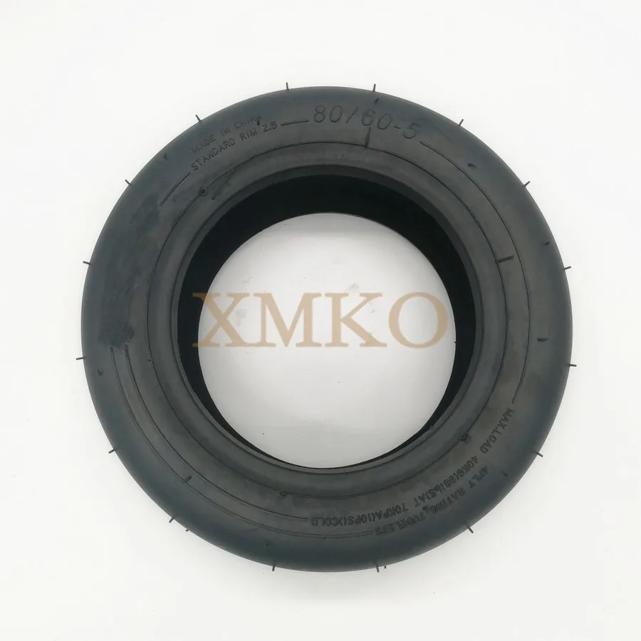 New Upgrade Free Shipping 80 60-5 Tubeless Vacuum Tire For Electric Scooter Karting Wheel Go-kart Front Wheel Vacuum Tire 1