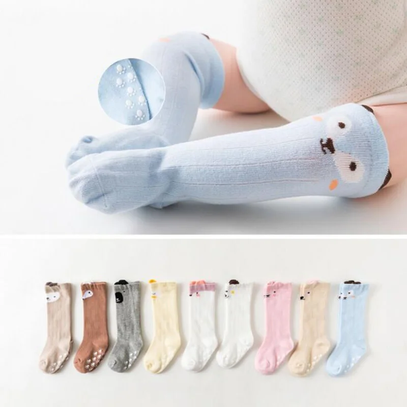 

New cartoon cartoon animal baby stockings autumn/winter warm non-slip cotton baby stockings
