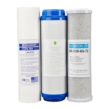 Water Systems Replacement Pre-FILTER SET 3 Stage Whole House Water Filter PP Sediment Carbon Filter Cartridge Reverse Osmosis Water Systems Replacement Pre-FILTER SET 3 Stage Whole House Water Filter PP Sediment Carbon Filter Cartridge Reverse Osmosis