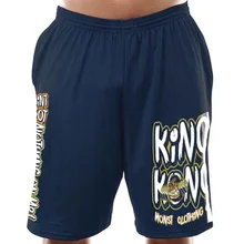 Новые мужские дышащие шорты Фитнес бодибилдинг моды Повседневное тренажерные залы мужской тренировка для бегунов Пляж Тонкий шорты Размеры M-XXXL