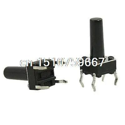 

100 Pieces 6 x 6 x 13mm PCB Momentary Tactile Tact Push Button Switch 4 Pin DIP