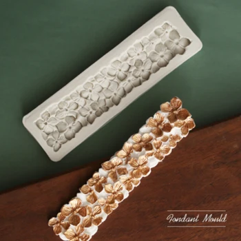 

Small Flower Cluster Mould Silicone Mold Fondant Cake Decorating Tool Gumpaste Sugarcraft Chocolate Forms Bakeware