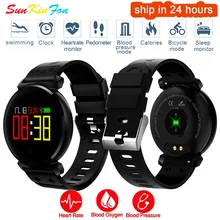 Умный браслет, браслет с сердечным ритмом, кровяное давление/датчик кислорода, фитнес-трекер, умный Браслет для samsung Galaxy S7 Edge S7