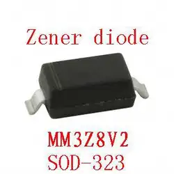0805 SMD стабилитрон SOD-323 mm3z8v2 100 шт