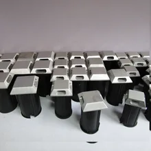 Наружное шаговое освещение 85-265 в одно боковое Излучение цвет 1 Вт 62*105 мм 20 шт./партия теплый белый день белый синий в земле led