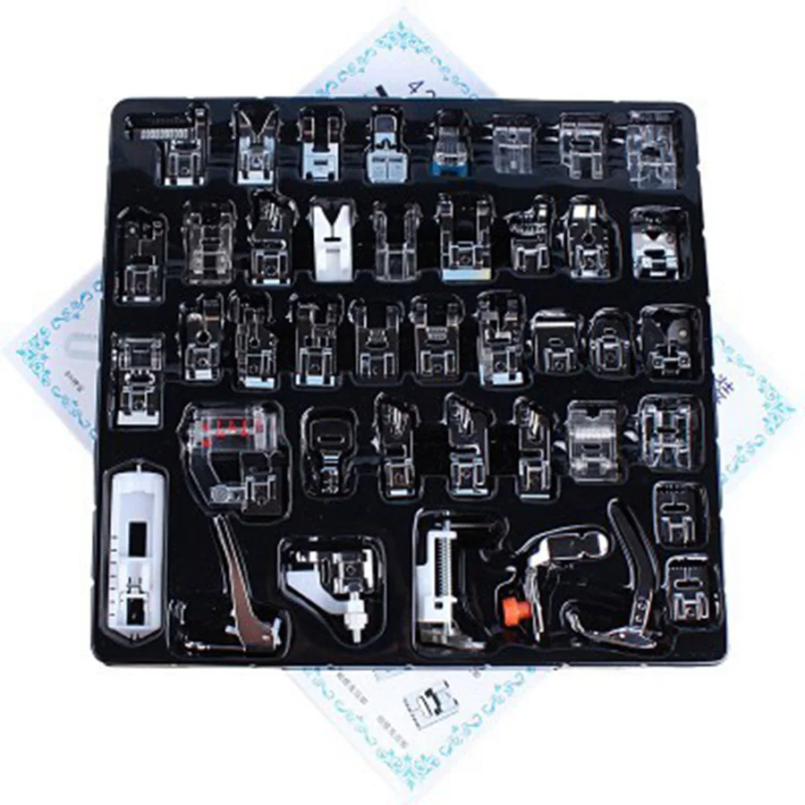 

Multi-functional Sewing Machine Parts 32pcs 42pcs 48pcs 52pcs Presser Foot for DIY Cloth Home Sewing Craft Tools
