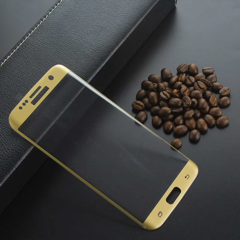 Beira Full Cover Screen Protector Glass For Samsung Galaxy S7 edge Tempered Armor Film G935F G935FD | Мобильные телефоны и