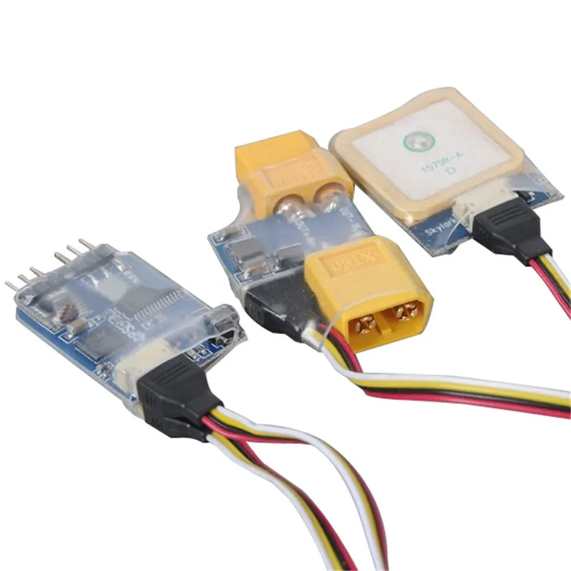 Горячая Распродажа Skylark OSD III с 10 Гц gps и датчиком тока 80A с основной платой gps-модуль USB кабель для FPV системы аксессуар