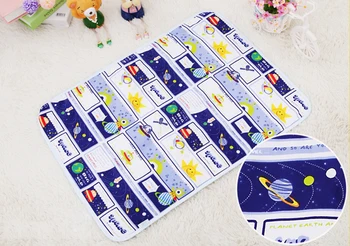

Portable Urine Mat Waterproof Baby Changing Pad Baby Infants Reusable Durable Washable Waterproof Urine Mat Cover Changing Pad