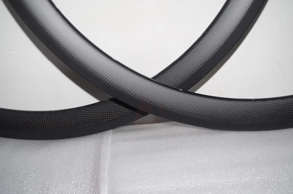 38mm carbon road clincher bike rims 23mm wide