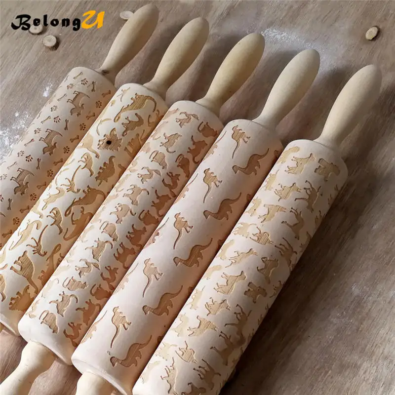 wood rolling pin MUW-260-05