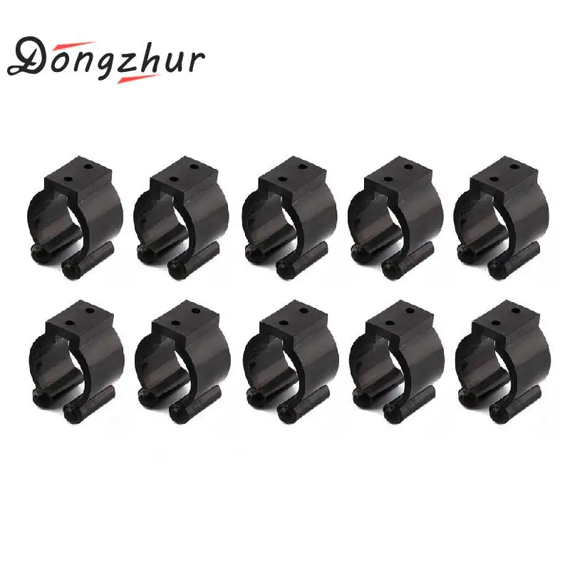 

Dongzhur 10pcs/set Plastic Club Clip Fishing Rod Pole Storage Rack Tip Clamps Holder Fishing Tackle Dropship