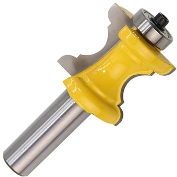 

End Mill 1/4 inch or 1/2 inch Shank Bull Nose Bead Column Face Molding Router Bit For Woodworking Tools Angular Milling Cutter