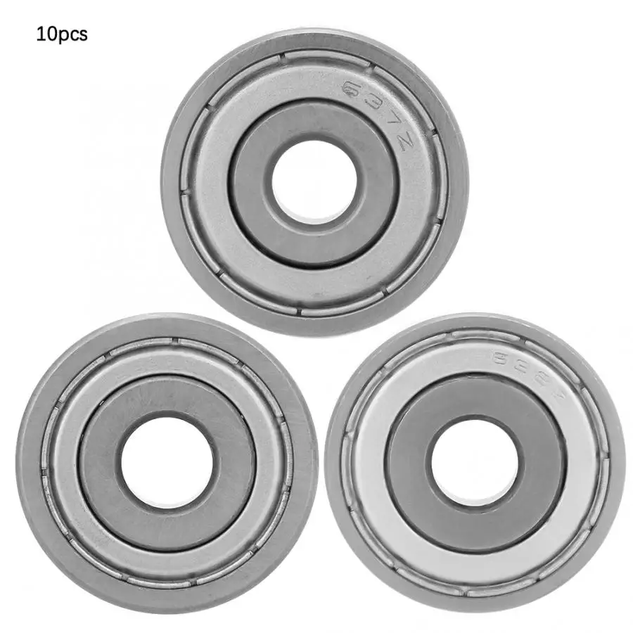 10 шт. 7x26x9 мм/8x28x9 мм/9x30x10 мм двухсторонний уплотнительный подшипник стальной глубокий шкив с канавкой колесо с шариковым подшипником