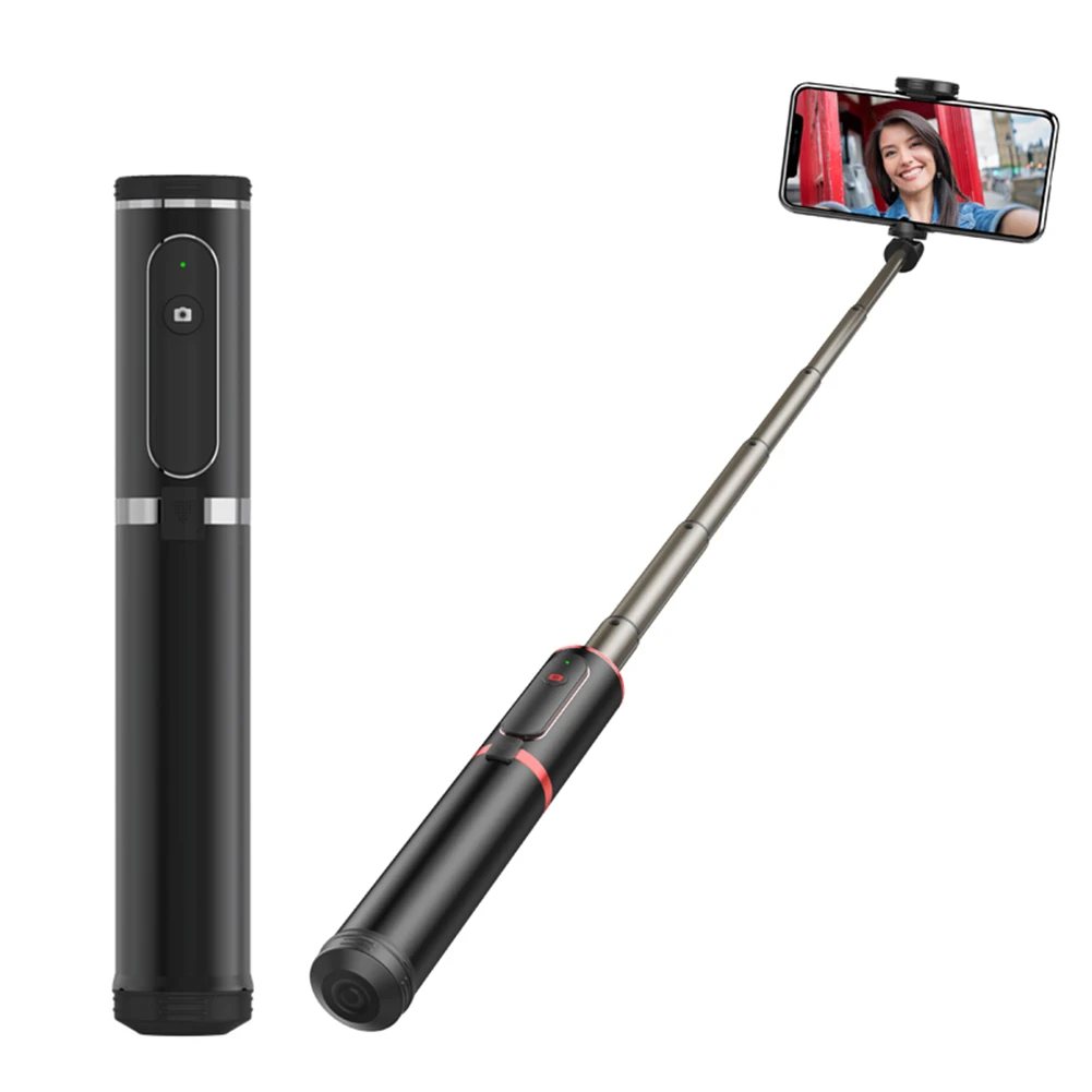 Best 360�Rotation ABS Selfie Stick Tripod Portable Wireless Bluetooth Monopod Mini expandable Selfie Sticks for universal phone