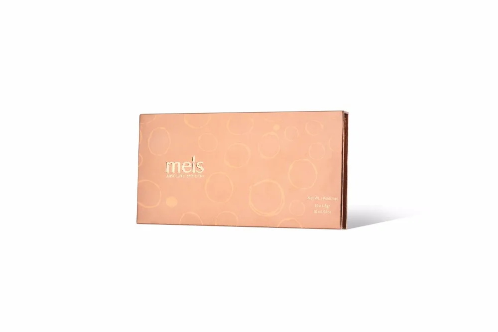 MEIS Brand New Arrival Charming Eyeshadow 10 Color Eye Palette Make up Palette Matte Shimmer Pigmented Eye Shadow Powder 1216