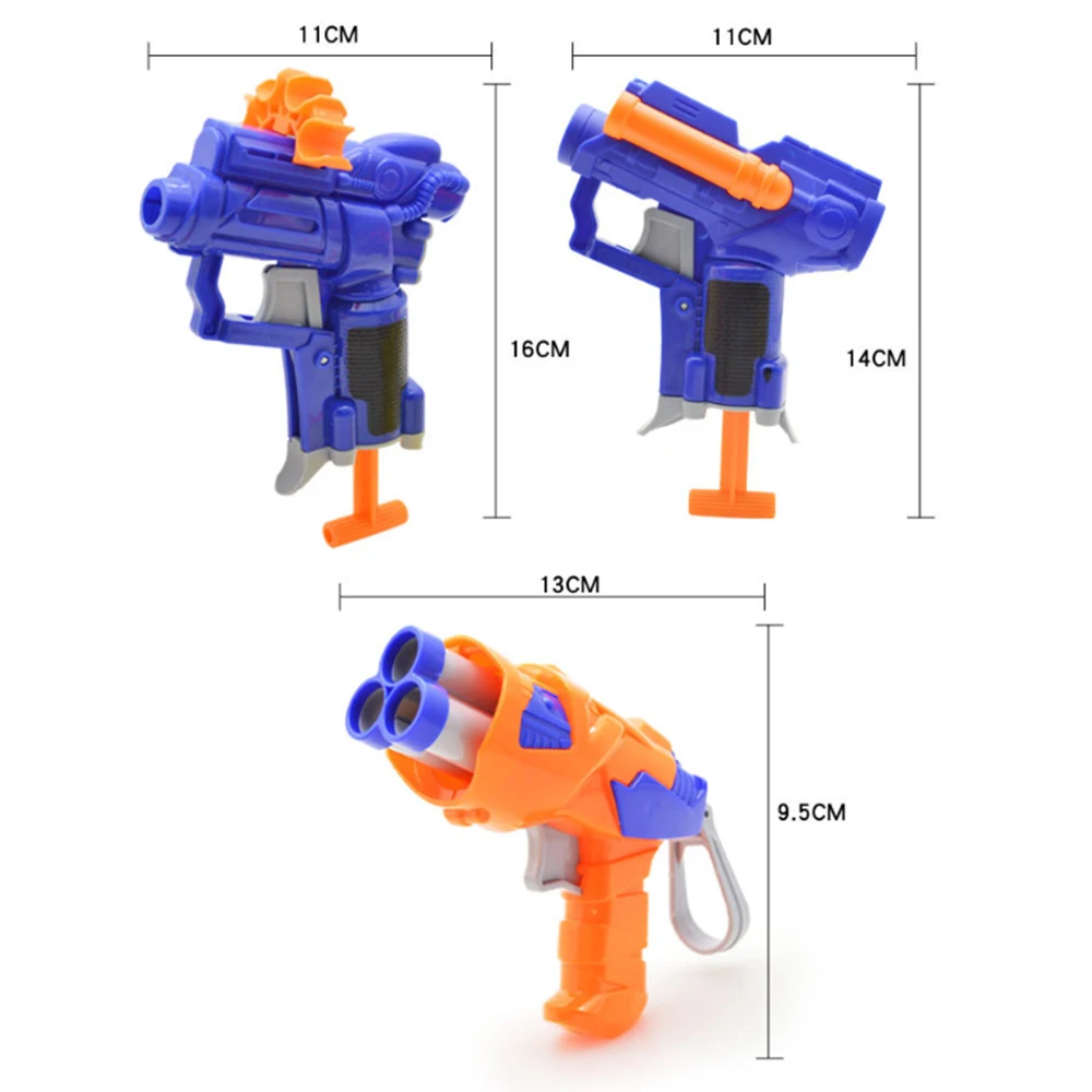 Игрушечный пистолет с 3 шт./4 шт. мягкие EVA Пули для Nerf N-Strike пуля дротики с круглой головкой бластеры EP детские игрушки
