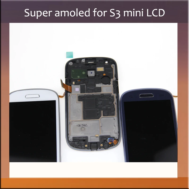 S3 i8190 lcd s3 mini для Samsung Mini LCD дисплей кодирующий преобразователь сенсорного экрана в