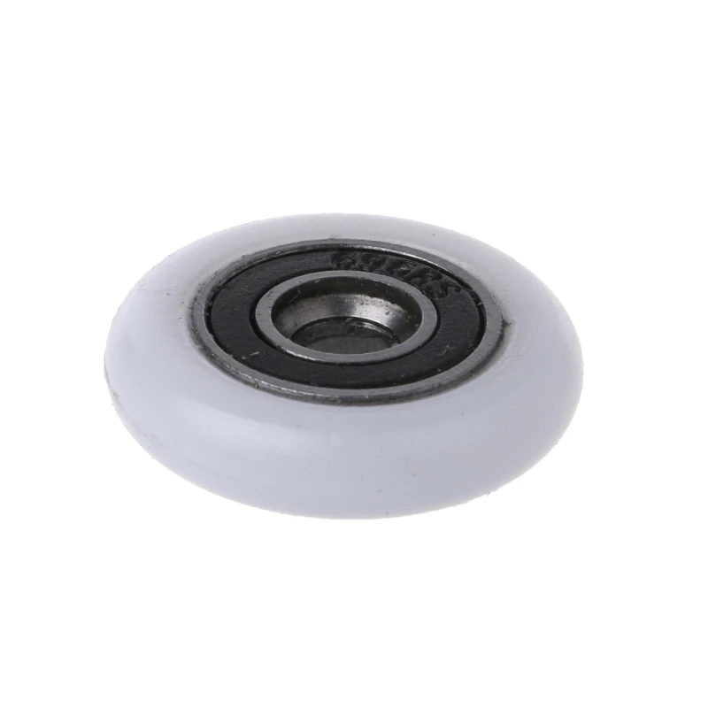 8 Pcs Shower Door Runner Rollers Wheels Pulleys Replacement Parts 23mm Diameter-3