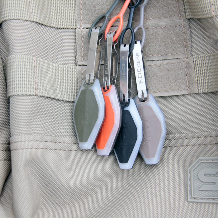 

EDC Gear Mini LED Flash Lighter Keychain Emergency Survival Pocket Tools Hiking Outdoor Equipment Camping Accessory Travel Kit