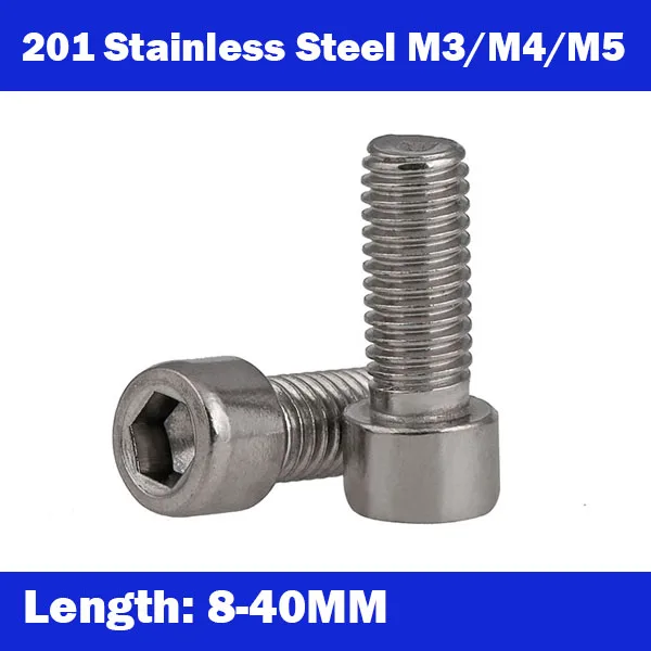 

201 Stainless steel screw M3/M4/M5/M6 ISO7045 DIN7985 GB818 201 Cross recessed round head screw Phillips screw Free shipping