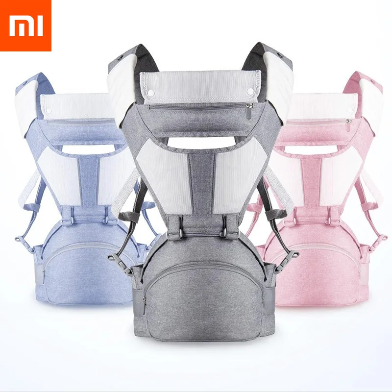 Upgraded Xiaomi Xiaoyang Baby Carrier Multi-Functional Convenient Ergonomic Waist Infant Bear 3.5-30kg For 0-36 Month Babay35