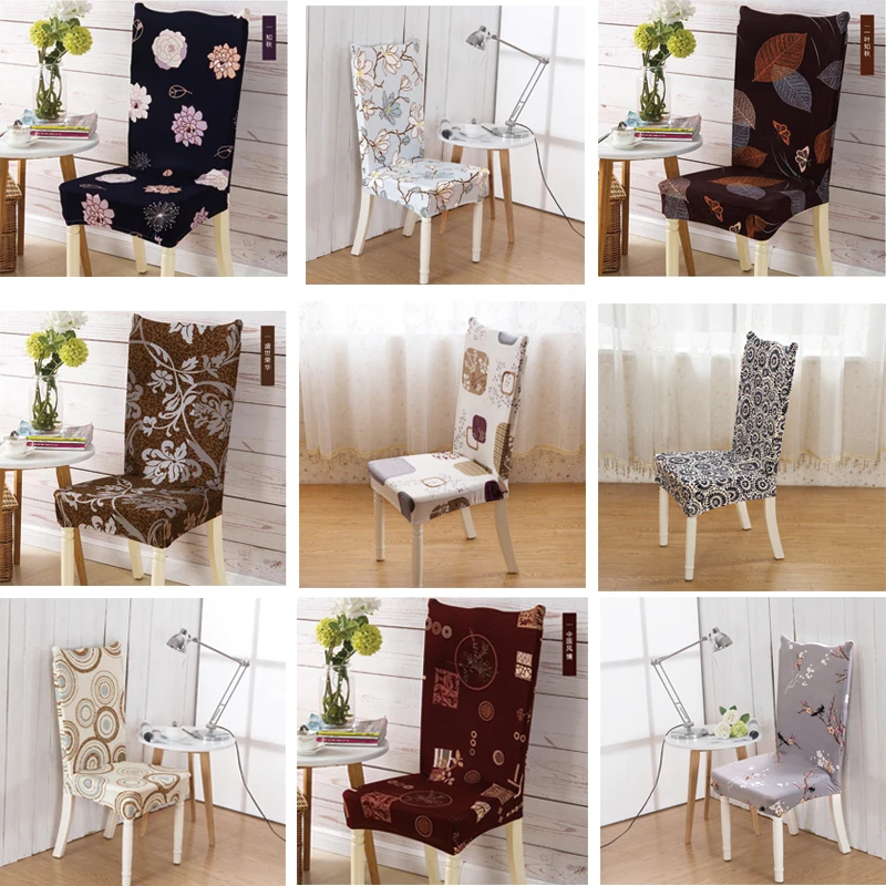

Chair Cover clothes Washable Removable big elastic seat Covers Slipcovers Stretch used for banquet hotel home