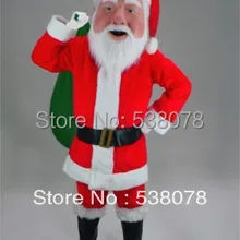 Костюм талисмана Санта Клауса хорошего качества для взрослых профессиональный костюм маскотты костюм для зимней рекламы SW640