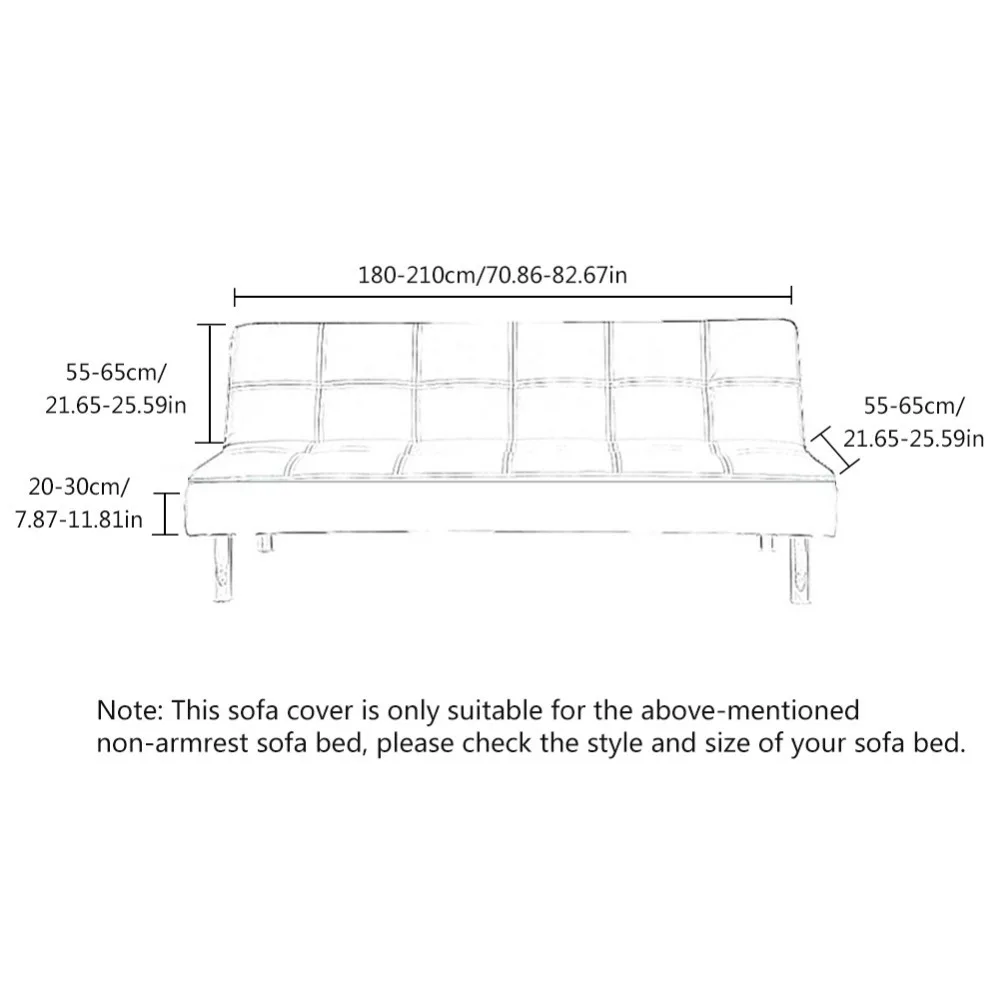 Все включено чехол для дивана плотный обернуть эластичный диван вытирается полотенцем чехол крышки дивана без подлокотника складной диван-кровать Fundas De Sofa39