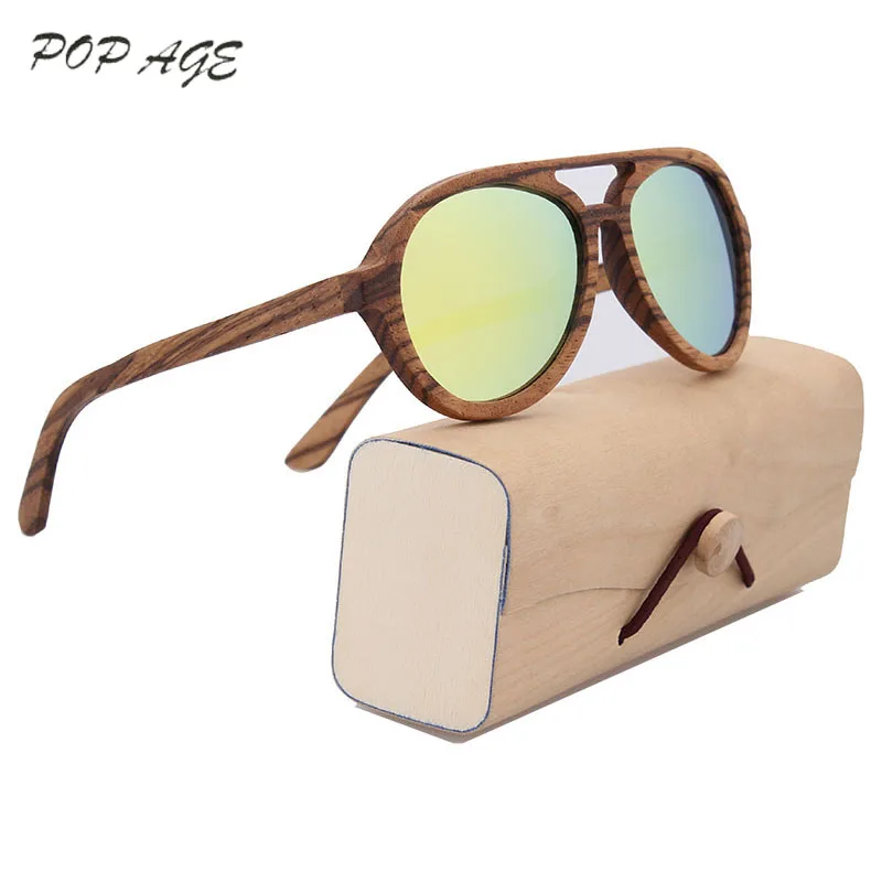 Óculos de sol masculino polarizado, óculos de sol espelhado amarelo, aviador, clássico, retrô