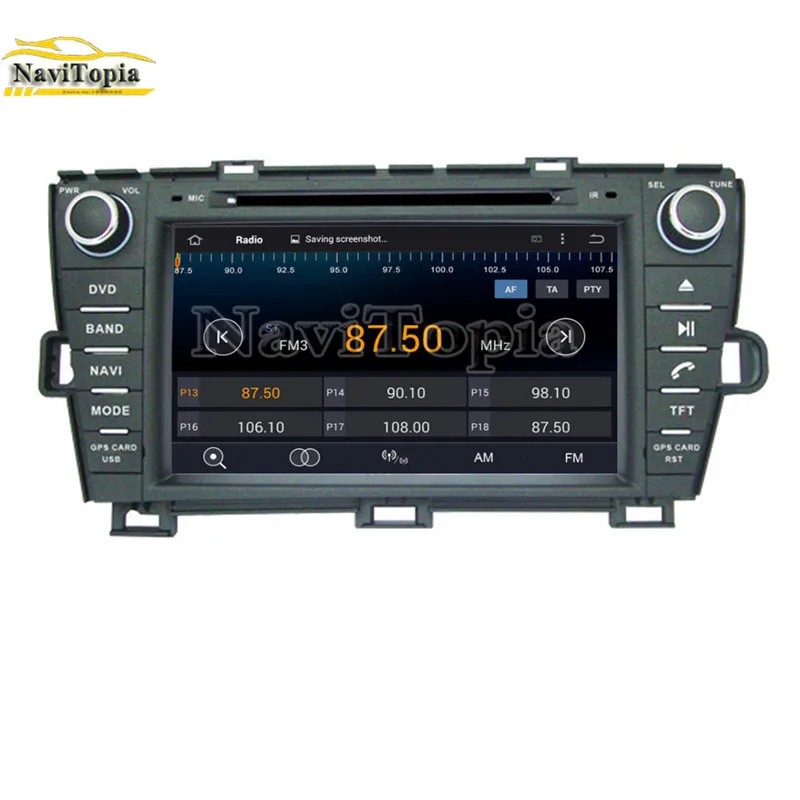 Cheap NAVITOPIA 4G RAM 64G ROM PX6 Six Core Android 9.0 Car DVD Player GPS Navigation for Toyota Prius right driving 2009 2010- 3