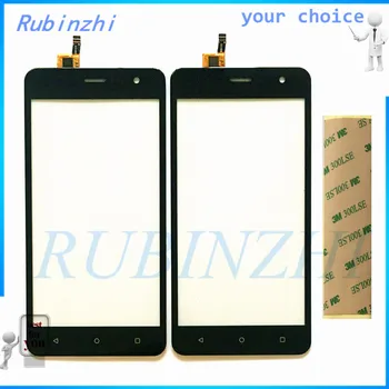 

RUBINZHI + Tape Mobile Phone Touchscreen Panel For Fly Champ FS529 FS 529 Touch Screen Digitizer Sensor Front Glass Replacement