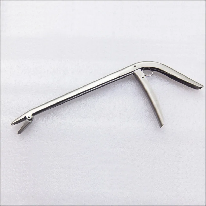 Strong Stainless Steel Fish Lip Grabber Fish Clamp Clip Catch Plier Fishing Gripper Grip Tools