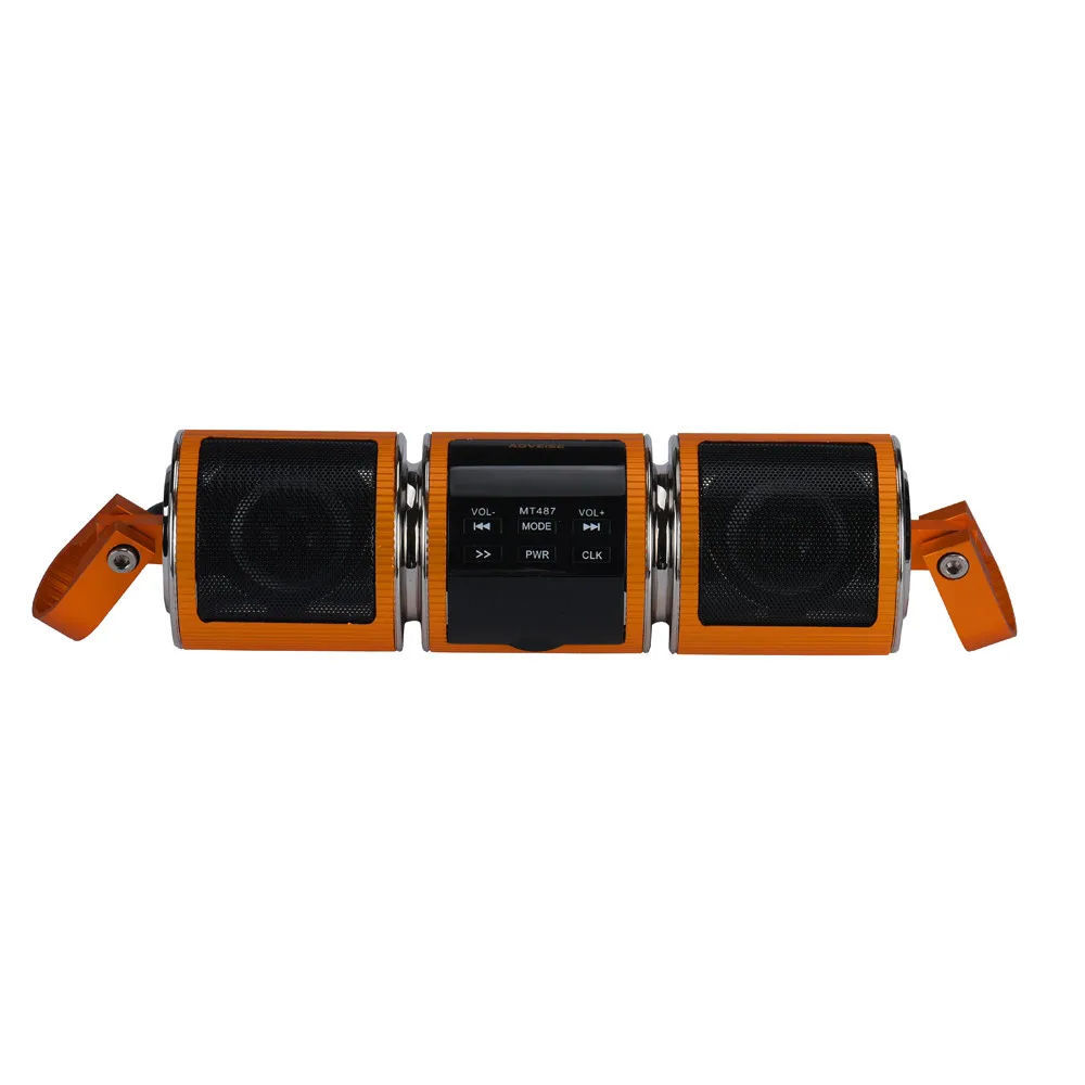 

Motorcycle Bluetooth Audio Sound System MP3 FM Radio Stereo Speakers Waterproof #0518