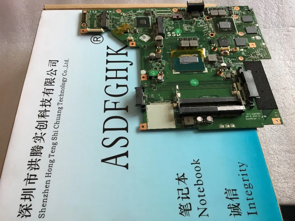  MS-17591 motherboard I7 4710HQ gtx860m 2G msi GE70 notebook PC Board 100% test OK