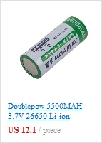 GOLISI S43 26650 Перезаряжаемые Батарея литий-ионный аккумулятор 4300mAh 3,7 V 35A большого потока энергии низкое внутреннее сопротивление для Светодиодный фонарики Налобные