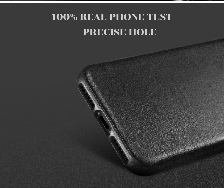 FLOVEME Deluxe PU Leather Case For iPhone 6 6S 7 7 Plus Cover Crazy Horse Pattern Smooth Touch Ultra Thin Cover For iPhone 6 7 (6)