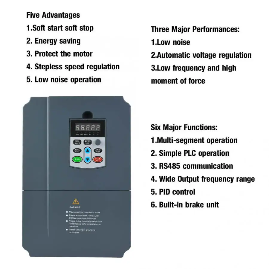 VFD инвертор SKI600-018G/022P-4 18.5KW 3 фазы 380VAC 37A универсальный инвертор, Частотный преобразователь для управления скоростью двигателя