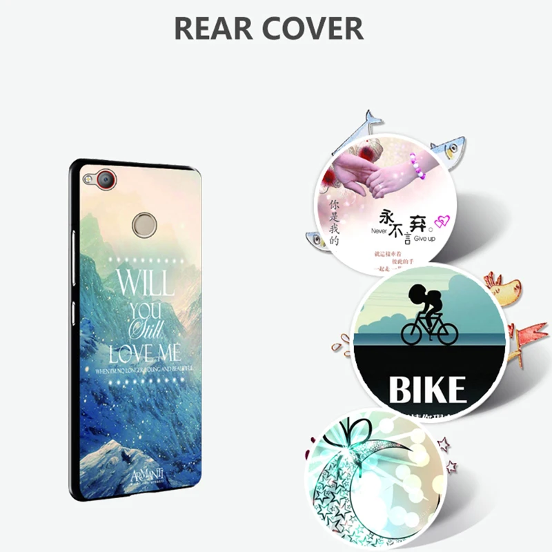 zte nubia z11 mini s Case Original Cover for zte nubia z11 mini s Case Cover Skin Wolf Fish Skull z11 mini s Fundas 100% 2