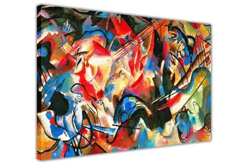 

Handmade Wassily Kandinsky Geometric Art Painting Fine Art Paintings For Living Room Home Decor