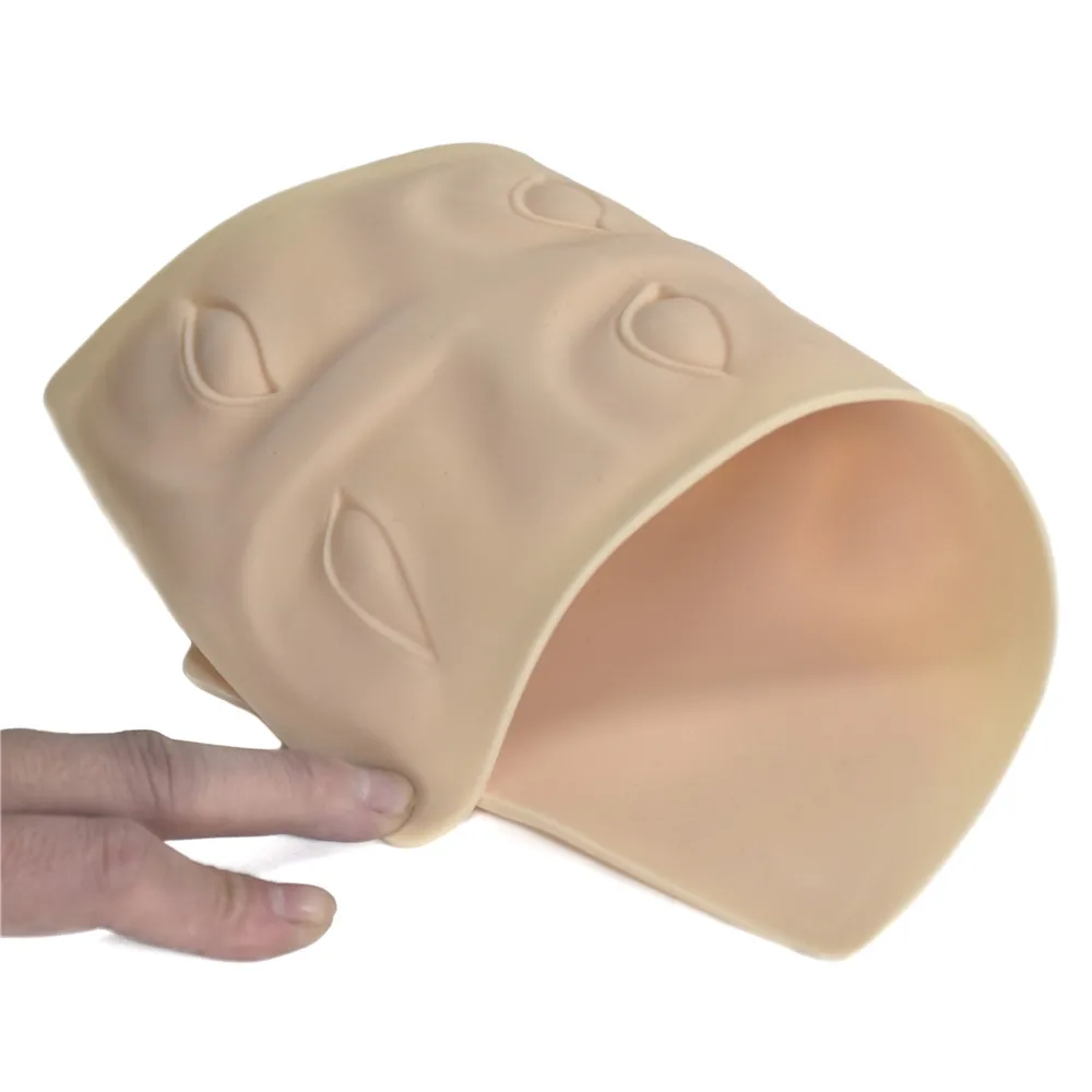 3D Силиконовые макияж татуировки Обучение Практика поддельные кожи пустой средства ухода для век оборудование для микроблейдинга Перманентный Начинающий