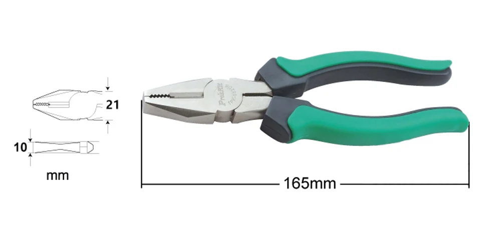 Pro'sKit 1PK-052DS Multifunctional Electrician Pliers Wire Nipper Cable Cutter Hand Tools Diagonal Pliers Wire Cutters Pro'sKit 1PK-052DS Multifunctional Electrician Pliers Wire Nipper Cable Cutter Hand Tools Diagonal Pliers Wire Cutters
