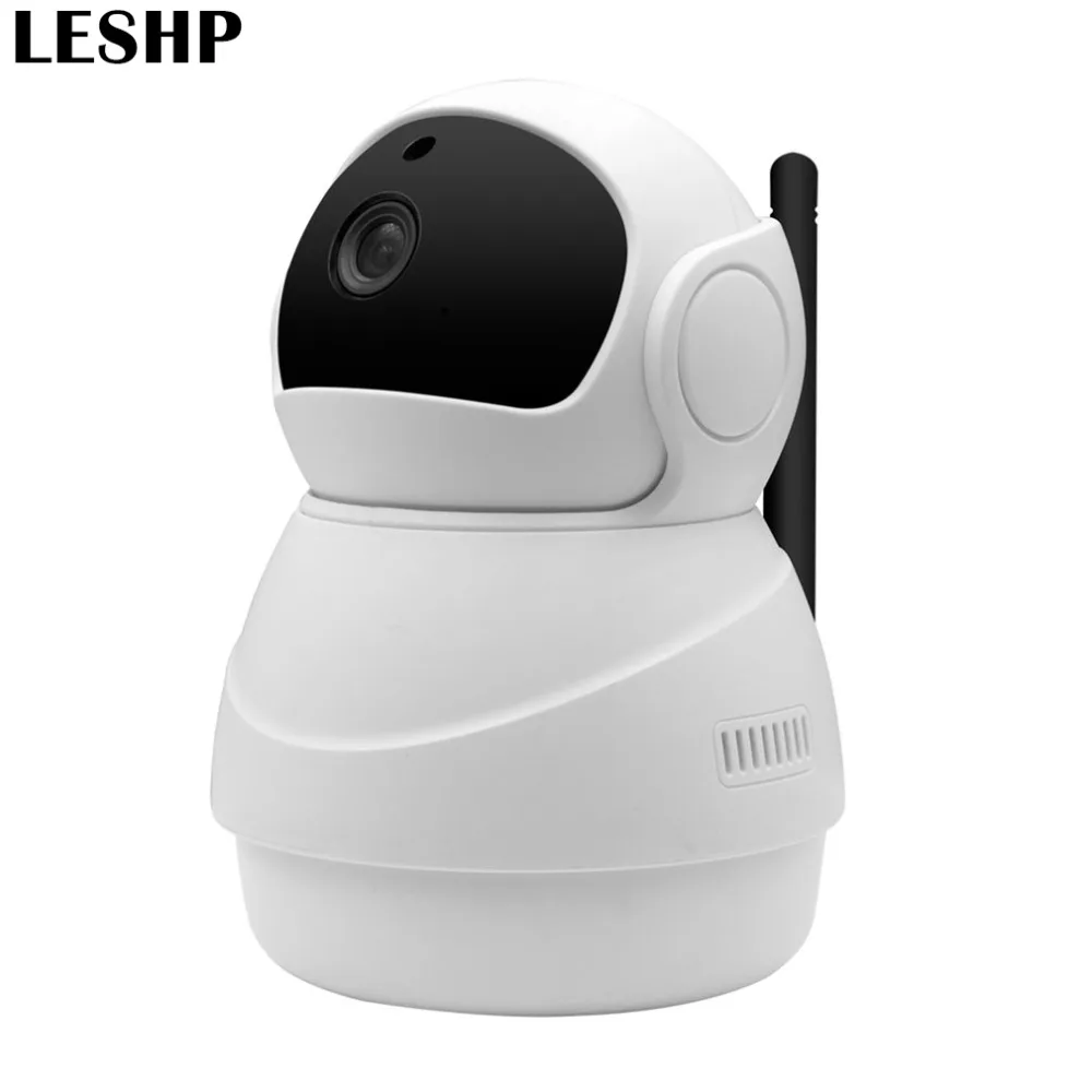 Wireless Security Monitor Digital Camera 2 Million Pixel HD IP Camera Snowman Shape 360VR Panoramic Shake Head Machine