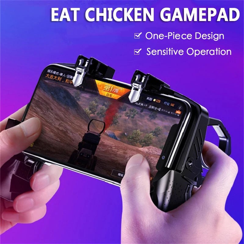 

Game Trigger Phone Fire Button Controller and Joystick Survival Game Grip K21 Triggers for Knives Out/PUBG/Rules Accessories