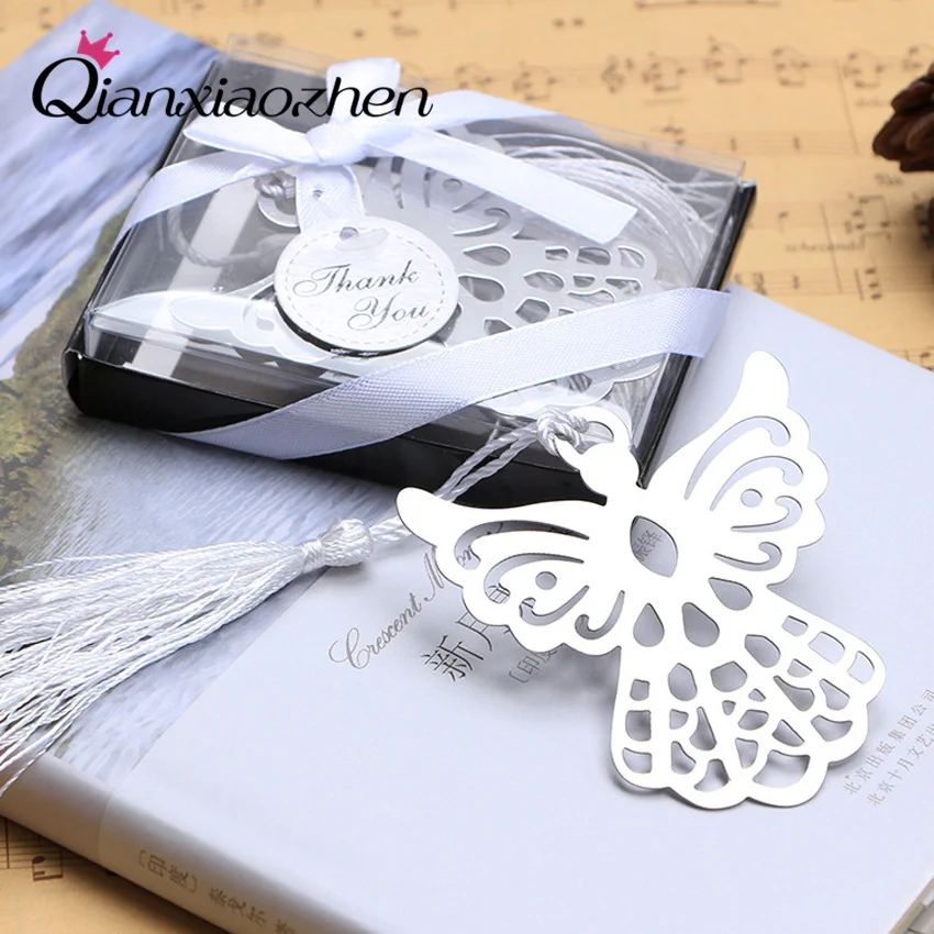 

Qianxiaozhen 1pcs Angel Bookmark Wedding Favors And Gifts Wedding Supplies Wedding Souvenirs Baby Shower Favor Party Favors