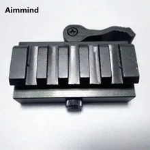 Принадлежности для охоты военный Шестерни 5-портовый QD подставка крепление быстрого отсоединения Picatinny/Уивер компактный замок-рычаг адаптер кронштейн