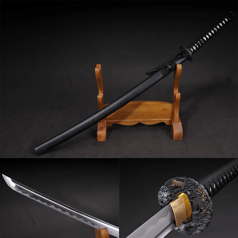 

new bushido handmade katanas swords katanas samurai japanese swords Sharp katana Metal crafts alloy tsuba long sword fidestisan